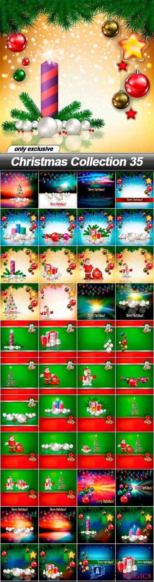 Christmas Collection 35 - 48 EPS