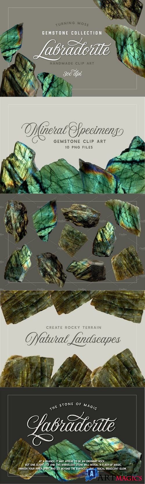 Labradorite - Gemstone Specimens 1912814
