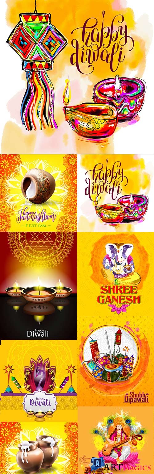 Indian happy diwali spiritual tradition holiday ceremony