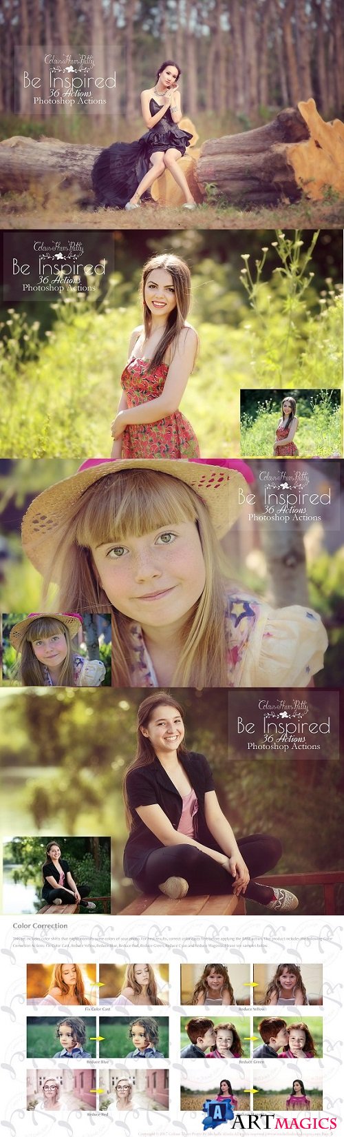 Be Inspired Actions for Photoshop 2160512