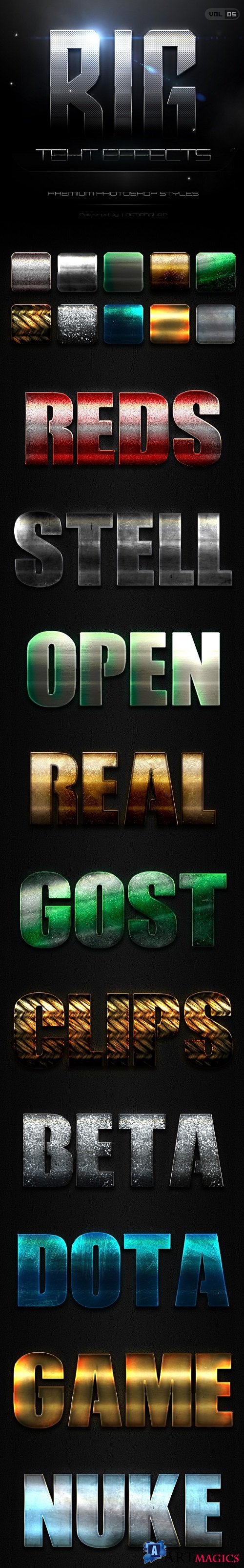 10 Bold Text Effects Vol.5 21140805
