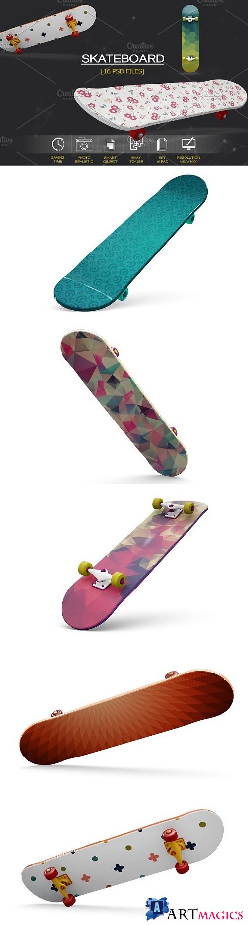 Skateboard Mockup - 2108298