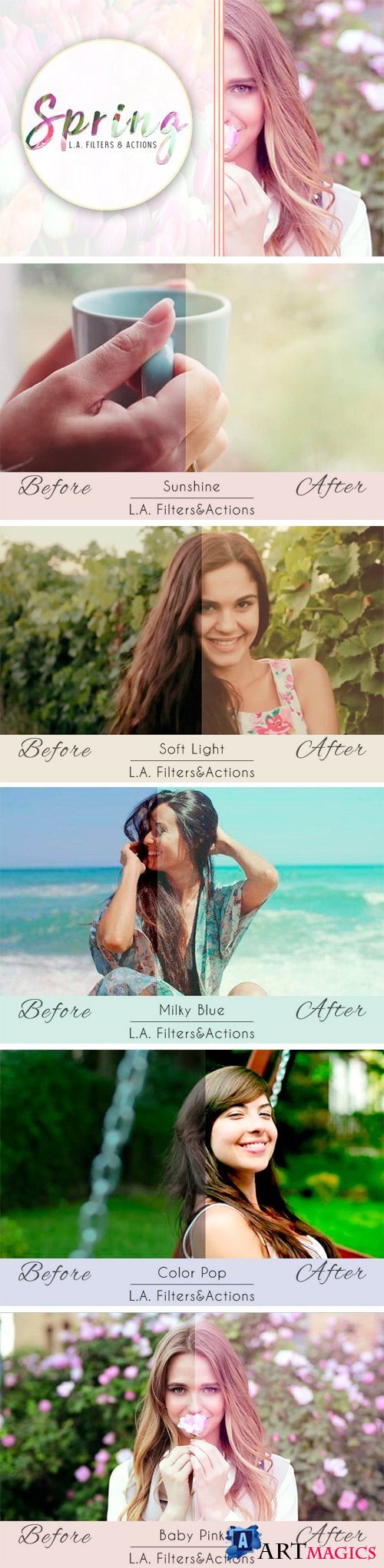 Spring - Photoshop Actions 2222334