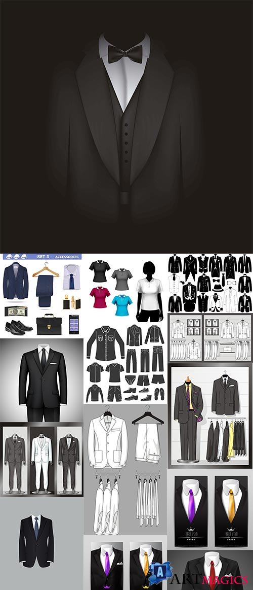 Suits Collection 25xEPS