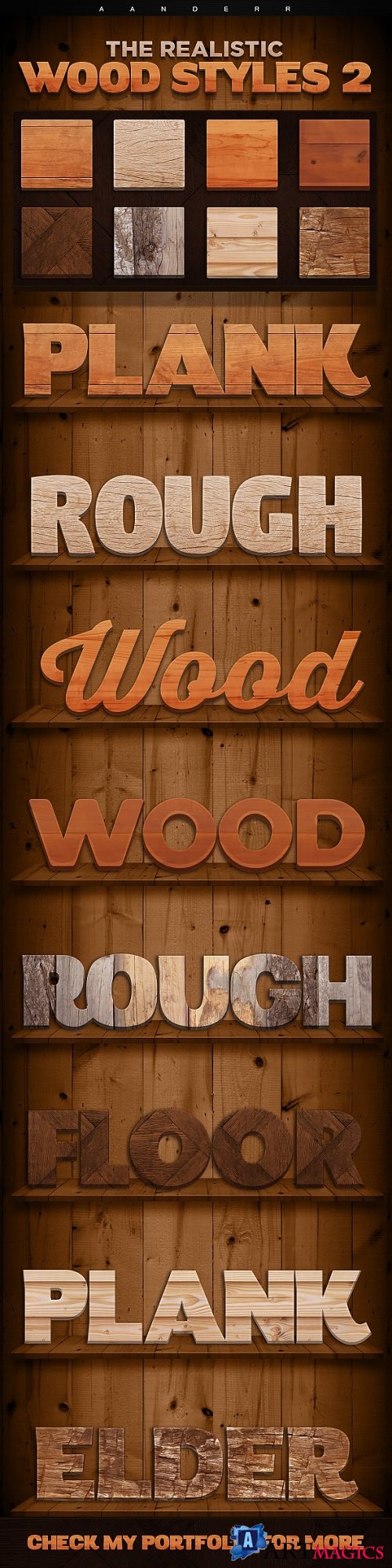 The Realistic Wood Styles 2 - 18006000