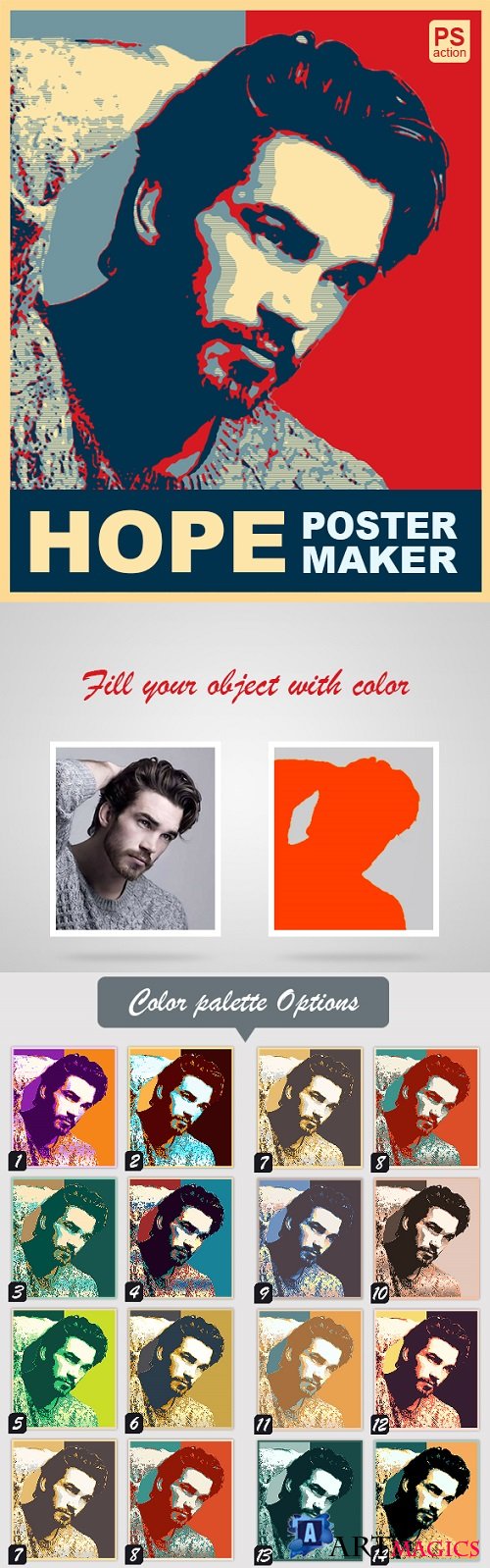 Hope Poster Maker PS Action 21359995
