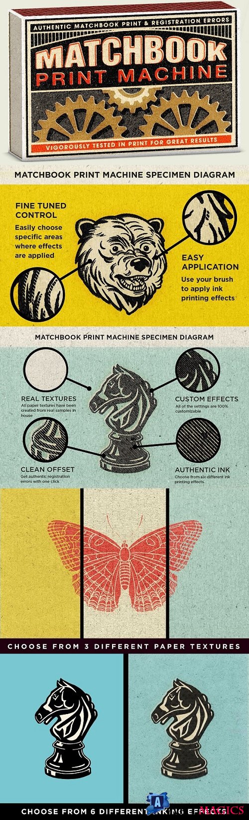 Matchbook Print Machine | PSD Pack 785162