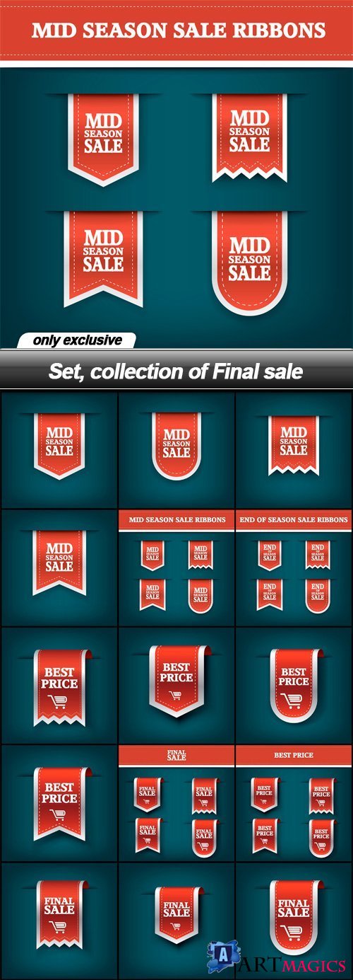 Set, collection of Final sale - 17 EPS