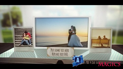 3D Pop Up Photo Book 65015 - After Effects Templates