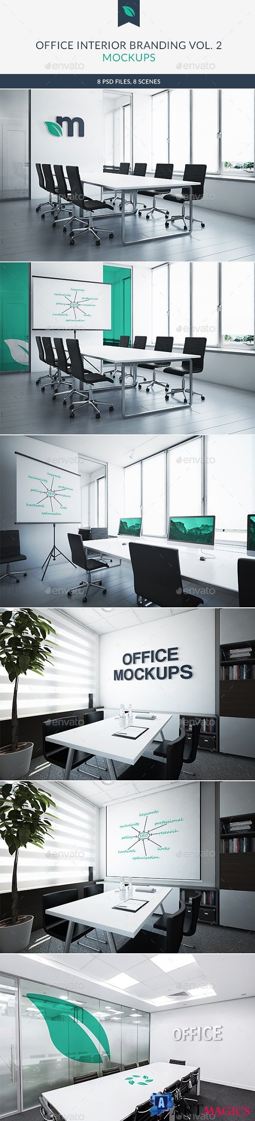 Office Interior Branding Mockups Vol2 21486903