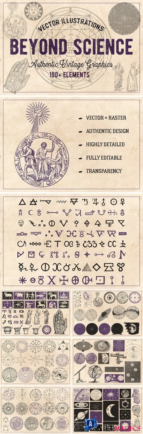 190 Vintage Astrology & Alchemy - 1759860