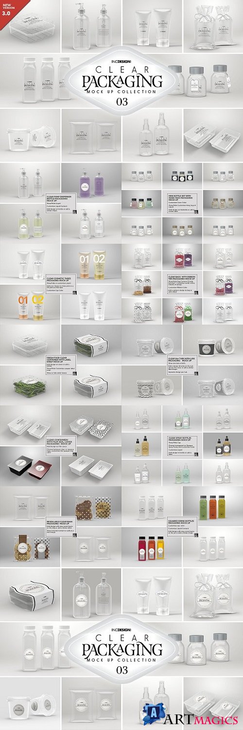 03 Clear Container Packaging MockUps - 2008712