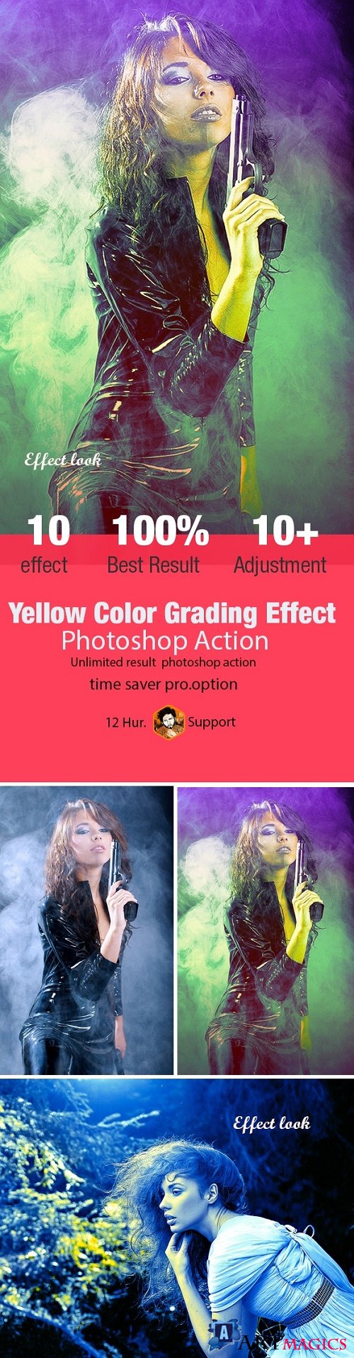 Yellow Color Grading Effect 21662914