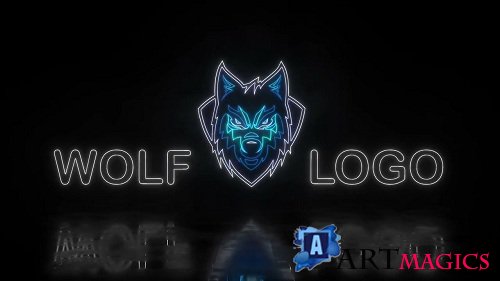 Neon Logo Reveal 77643 - After Effects Templates
