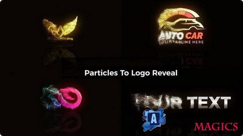 Particles To Logo Reveal - After Effects Templates