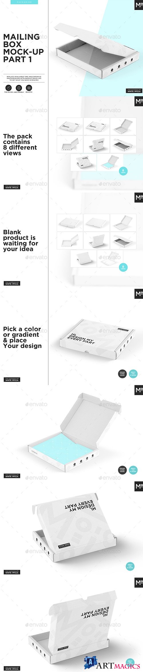 Mailing Boxes Mock-up Part 1 1543178