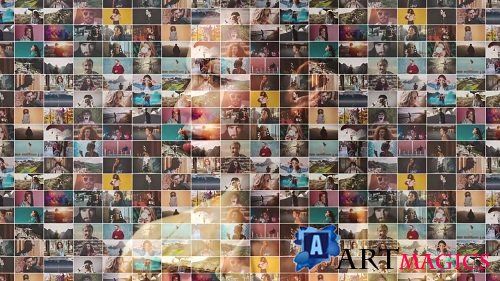Video Wall Reveal 79360 - After Effects Templates
