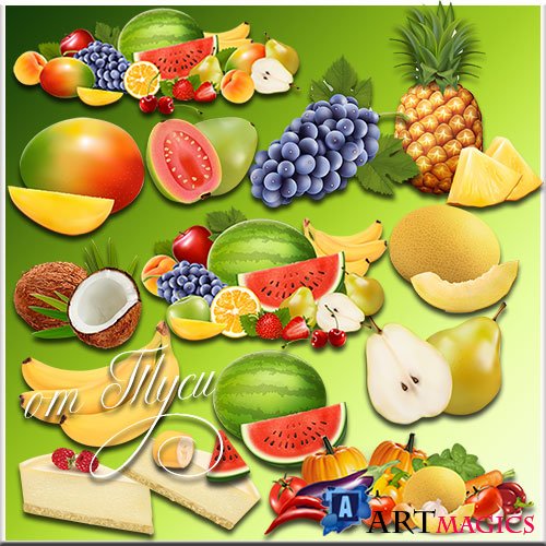    -  / Fruits - Clipart