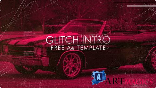 Simple Glitch Intro  - After Effects Templates