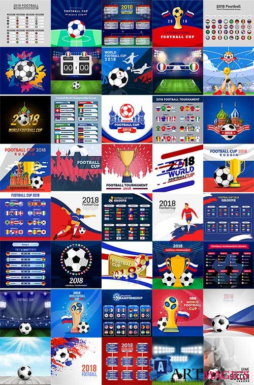     2018 -  / Soccer world cup 2018 - Vector
