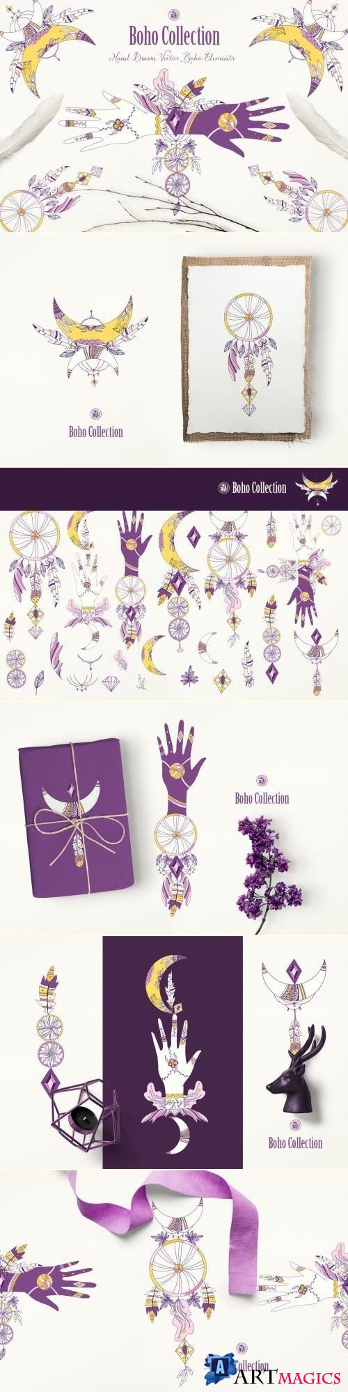 Purple Boho Collection