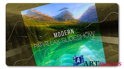Slideshow Modern Parallax - Project for After Effects (Videohive)