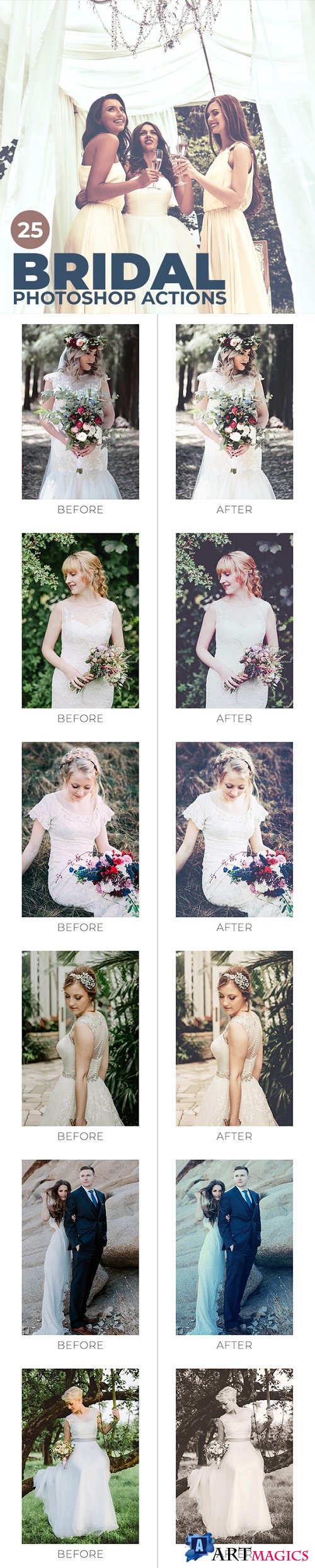 25 Bridal Photoshop Actions 22082649