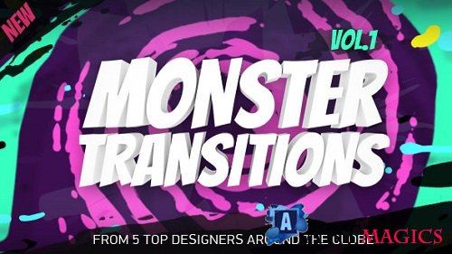 Monster Transitions - Add Ons for After Effects (Videohive)