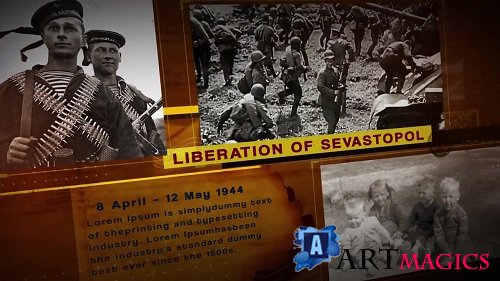The History Slideshow WAR 2 - After Effects Templates