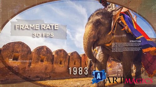 History Timeline VII 68 - After Effects Templates