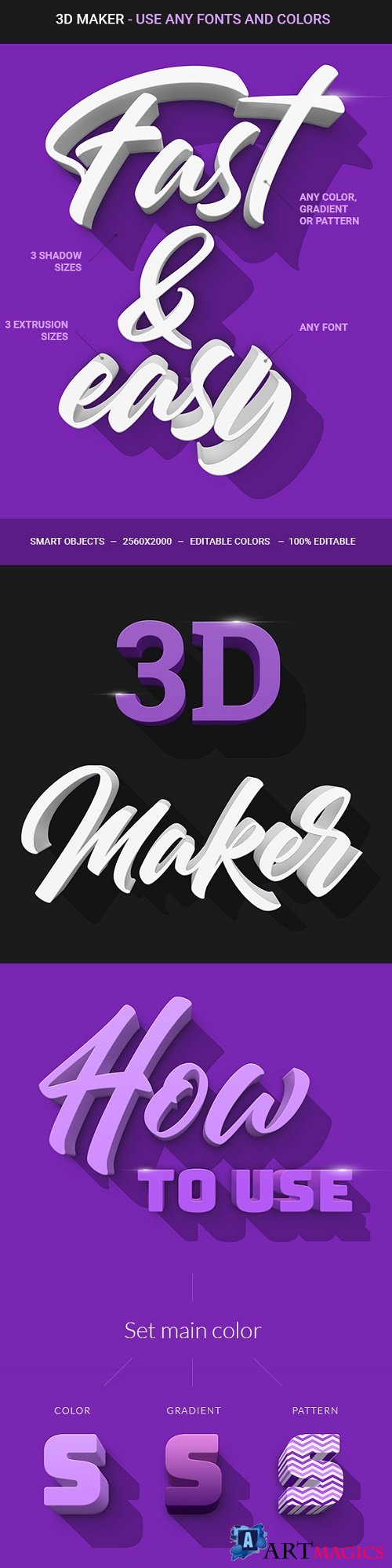 3D Maker - Text Effects - 21482900