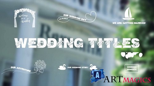 Wedding Titles 07 - After Effects Templates