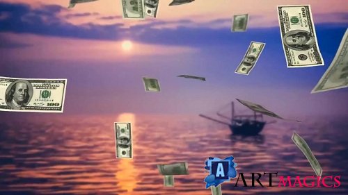 Raining Money 78721 - After Effects Templates