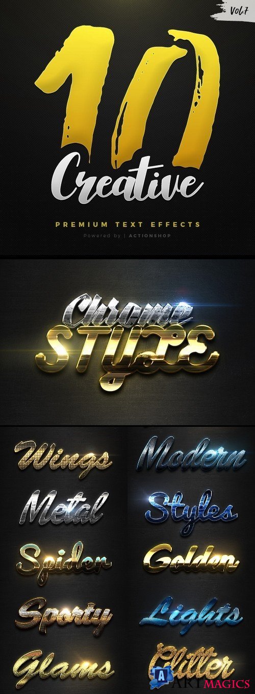 10 Creative Text Effects Vol.7 - 21096707