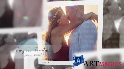 Lovely Slideshow - Square Instagram 104439 - After Effects Templates