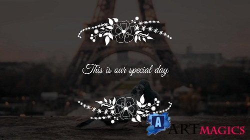 Romantic Wedding Titles 4K 102283 - After Effects Templates