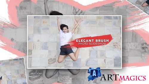 Elegant Brush Photo Slideshow 108401 - After Effects Templates