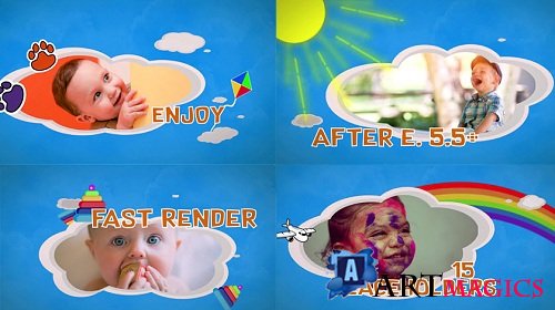 Fun Kids Slides 107026 - After Effects Templates
