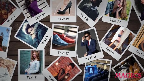 Falling Polaroids 78519 - After Effects Templates