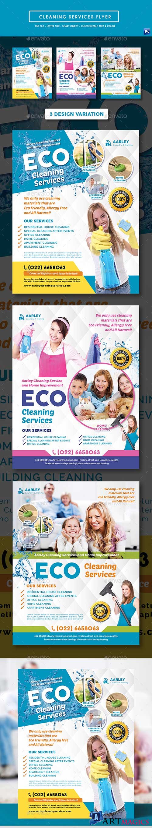 GR - Cleaning Services Flyer 19585464