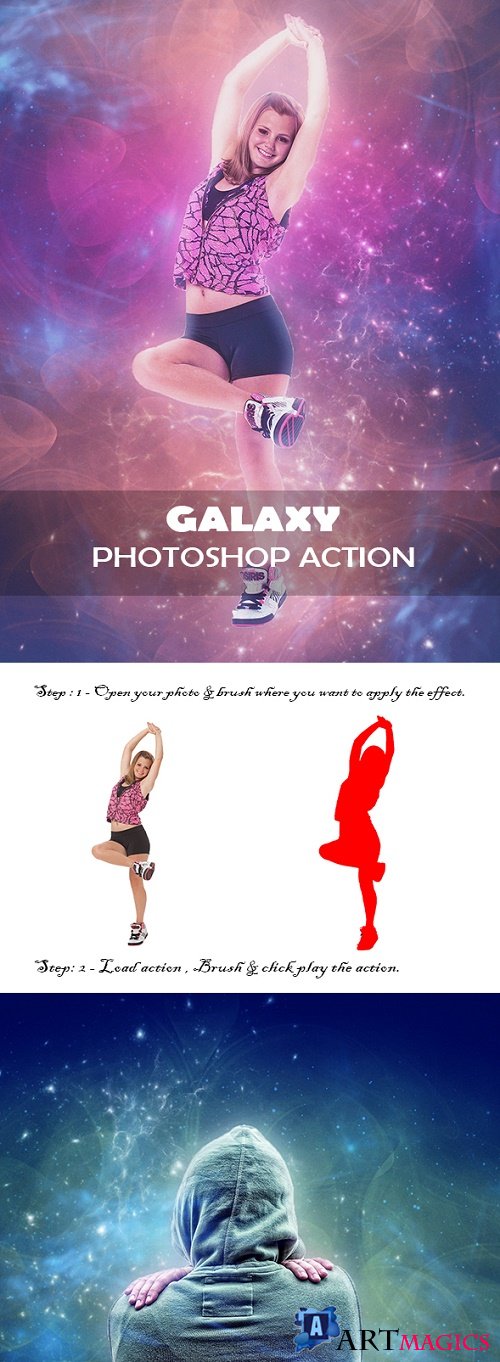 Galaxy Photoshop Action 22477970