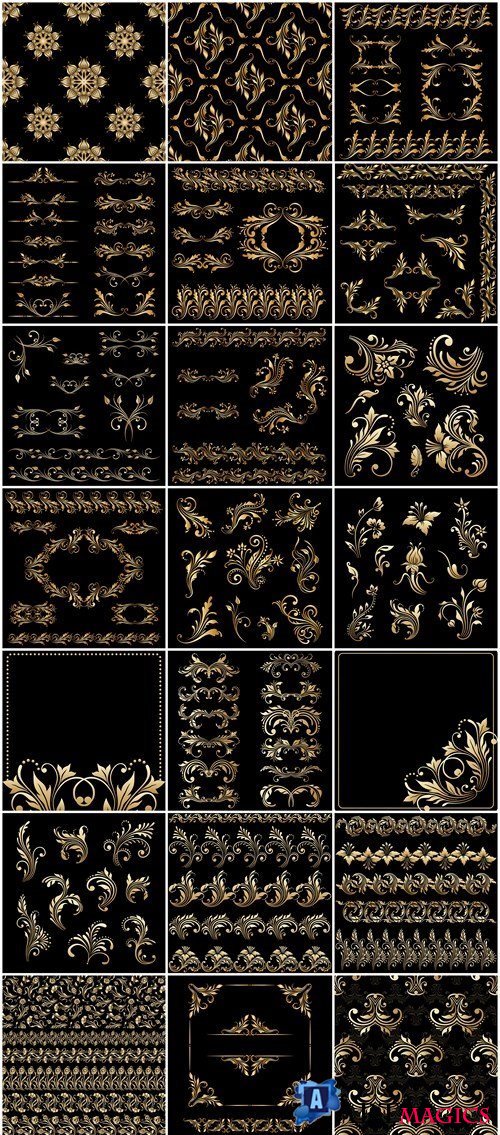 Decorative ornament and elements of design - 24xEPS