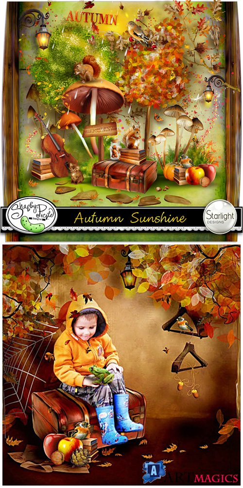 Scrap Kit - Autumn Sunshine