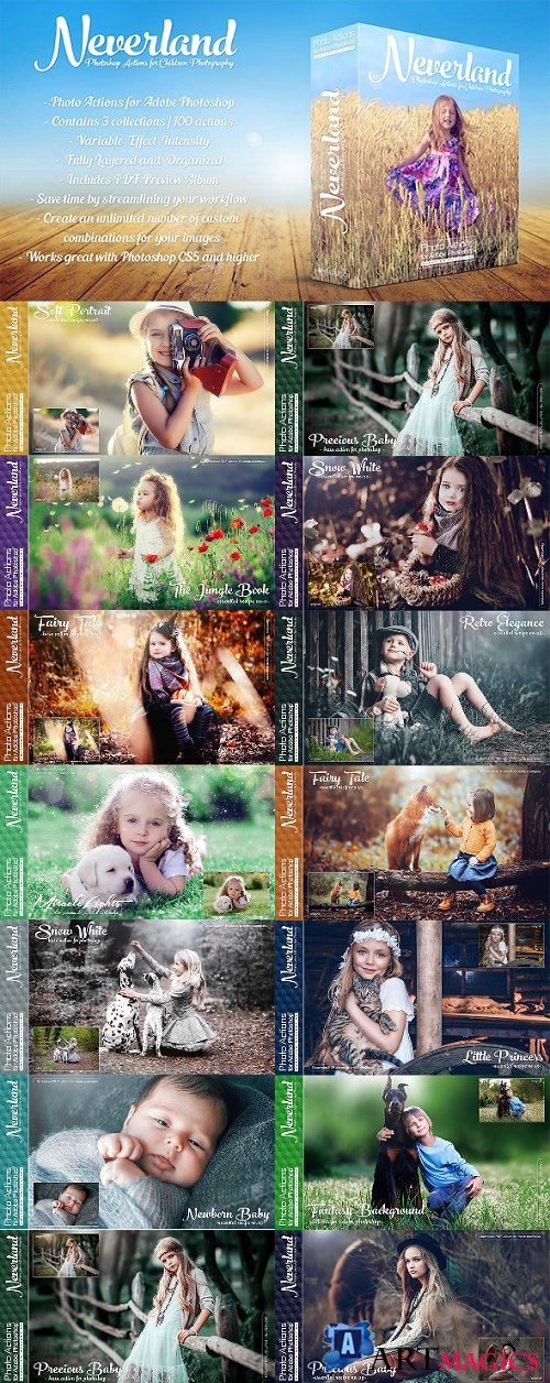 Actions for Photoshop / Neverland 22323969