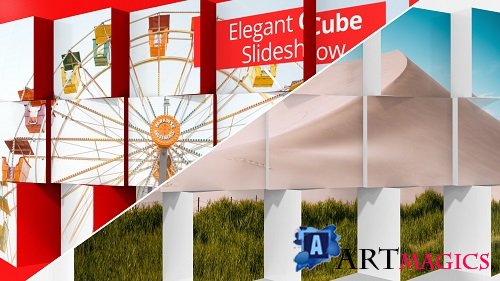 Elegant Cube Slideshow 128318 - After Effects Templates
