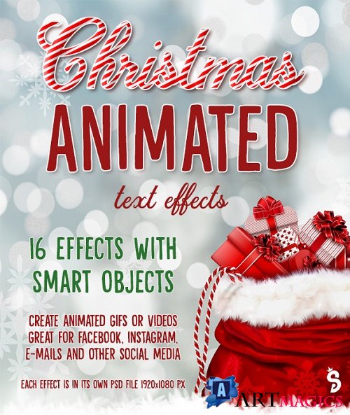Christmas Animated Text Effects 22740532