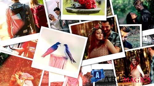 Falling Photos Opener 128057 - After Effects Templates