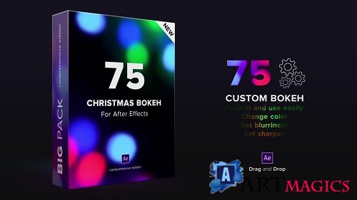 Christmas Custom Bokeh Pack 144490 - After Effects Templates
