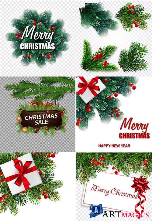   - 9 -   / Christmas backgrounds -9 - Vector Graphics