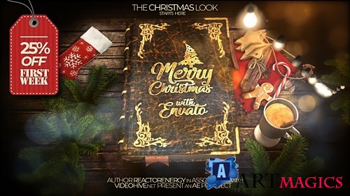 Christmas Pop Up Book 22956981 - Project for After Effects (Videohive) 